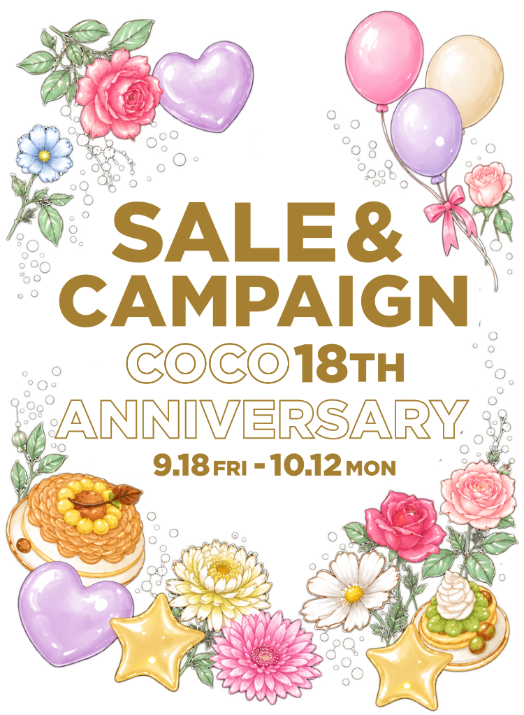 COCO Press 10 october.2026｜みらい長崎ココウォーク｜MIRAI NAGASAKI
